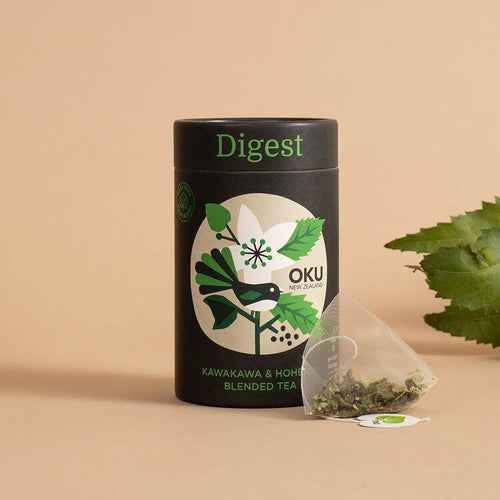 Digest Tea Bags and Recyclable/Reusable Tube
