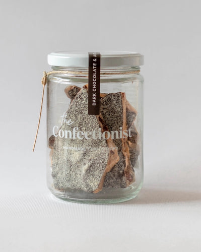 Dark Chocolate & Almond Toffee (small jar)