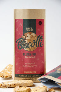 Gluten Free Almond and Cranberry Biscotti 125g