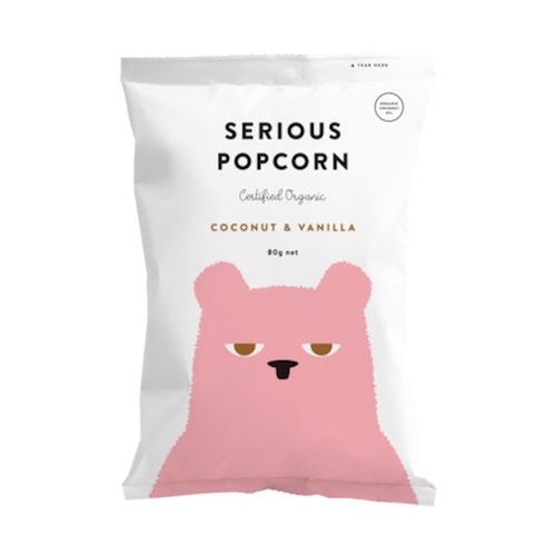 Coconut & Vanilla Popcorn