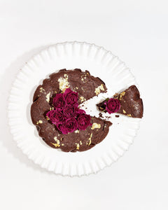 Flourless Dark Chocolate Gold Leaf Cake Kit