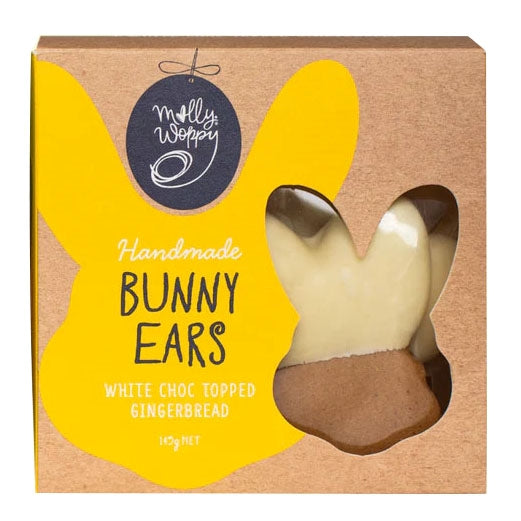 Easter Gingerbread White Chocolate Bunny Ears 145gm